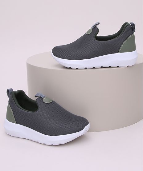 Tenis-Infantil-Calce-Facil-Verde-Escuro-9973565-Verde_Escuro_1