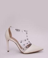 Scarpim-Feminino-Oneself-em-Suede-e-Vinil-Salto-Alto-Fino-Bico-Fino-com-Tachas-Bege-Claro-9957892-Bege_Claro_2