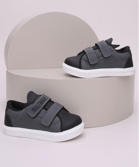 Tenis-Infantil-Batman-com-Tira-e-Velcro-Chumbo-9964216-Chumbo_1