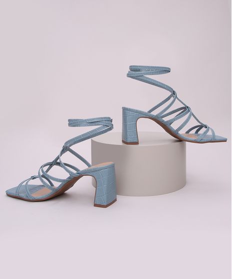 Sandalia-Feminina-Oneself-Salto-Quadrado-Medio-Tira-para-Amarrar-Textura-Cobra-Azul-9964268-Azul_1