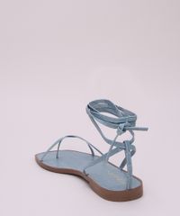 Rasteirinha-Feminina-Oneself-Croco-Tiras-Finas-para-Amarrar-Azul-9964269-Azul_4