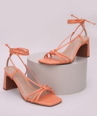 Sandalia-Feminina-Oneself-Salto-Quadrado-Medio-Tira-para-Amarrar-Laranja-9965871-Laranja_1