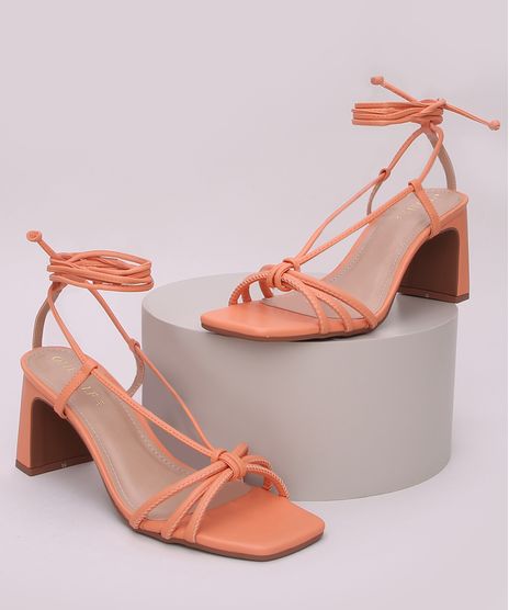 Sandalia-Feminina-Oneself-Salto-Quadrado-Medio-Tira-para-Amarrar-Laranja-9965871-Laranja_1