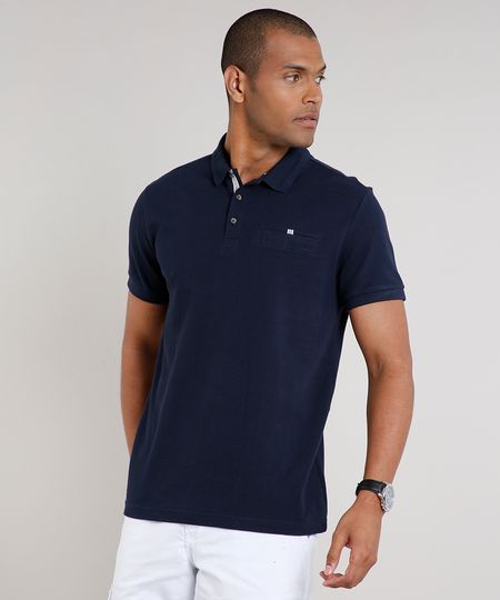 Polo-Masculina-Comfort-com-Bolso-Manga-Curta-Azul-Marinho-9640963-Azul_Marinho_1