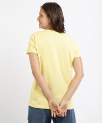 T-Shirt-Feminina-Mindset--Hopeful--Manga-Curta-Decote-Redondo-Amarela-9965362-Amarelo_2
