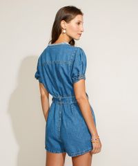 Macaquinho-Jeans-Feminino-com-Bolsos-e-Cinto-Manga-Bufante-Azul-Medio-9963958-Azul_Medio_2