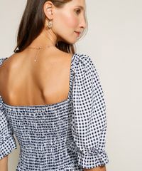 Vestido-Feminino-Midi-Estampado-Xadrez-Vichy-com-Lastex-Manga-Bufante-Azul-Marinho-9967385-Azul_Marinho_6