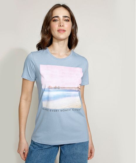 T-Shirt-Feminina-Mindset--Every-Moment--Manga-Curta-Decote-Redondo-Azul-Claro-9946807-Azul_Claro_1