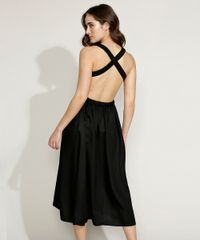 Vestido-Feminino-Mindset-Midi-com-Vazado-Alca-Cruzada-Preto-9954377-Preto_2