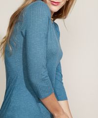 Vestido-Feminino-Midi-Canelado-Manga-3-4-Azul-9944201-Azul_4 Vestido-Feminino-Midi-Canelado-Manga-3-4-Azul-9944201-Azul_4