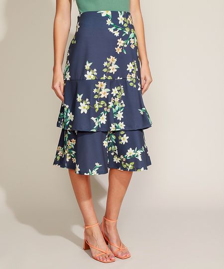 Saia-Feminina-Midi-Estampada-Floral-em-Camadas-com-Babado-Azul-Marinho-9946520-Azul_Marinho_1 Saia-Feminina-Midi-Estampada-Floral-em-Camadas-com-Babado-Azul-Marinho-9946520-Azul_Marinho_1