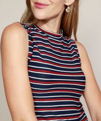 Regata-Feminina-Texturizada-Listrada-Navy-Gola-Alta-Azul-Marinho-9961445-Azul_Marinho_5