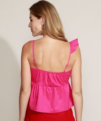 Regata-Feminina-Assimetrica-com-Babado-Alca-Fina-Decote-V-Pink-9963934-Pink_2