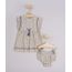 Vestido-Infantil-Estampado-Xadrez-com-Bordado-e-laco-Sem-Manga---Calcinha-Bege-9844899-Bege_1