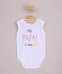Body-infantil---Meu-Papai-e-Meu-Sol--Sem-Manga-Branco-9845110-Branco_1