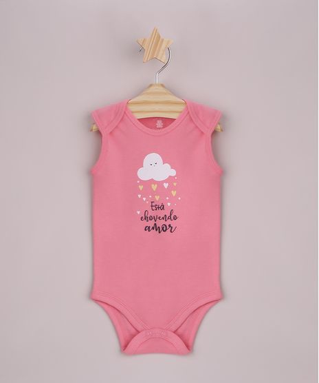 Body-Infantil-Nuvem--esta-chovendo-amor--Sem-Manga-Rosa-9845112-Rosa_1