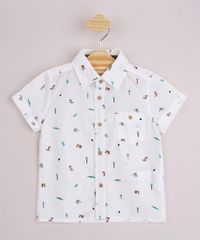 Camisa-Infantil-Estampada-Animais-e-Coqueiros-com-Bolso-Manga-Curta-Off-White-9947286-Off_White_1