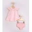 Vestido-Infantil-Estampado-Listrado-e-Floral-com-Babado-Manga-Curta---Calcinha-Rosa-Claro-9950612-Rosa_Claro_1