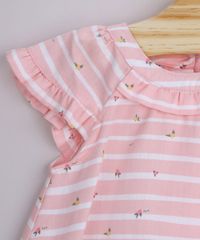 Vestido-Infantil-Estampado-Listrado-e-Floral-com-Babado-Manga-Curta---Calcinha-Rosa-Claro-9950612-Rosa_Claro_3