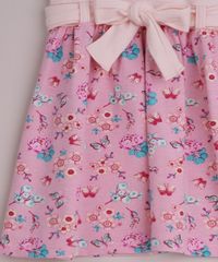 Vestido-Infantil-Estampado-Floral-com-Faixa-para-Laco-Sem-Manga-Rosa-9953020-Rosa_4