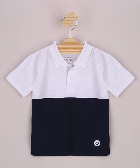 Polo-Infantil-em-Flame-com-Recorte-Manga-Curta-Branco-9954874-Branco_1 Polo-Infantil-em-Flame-com-Recorte-Manga-Curta-Branco-9954874-Branco_1