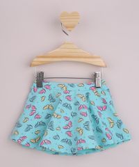 Short-Saia-Infantil-Estampado-de-Borboletas-com-Laco-Verde-Claro-9958880-Verde_Claro_2