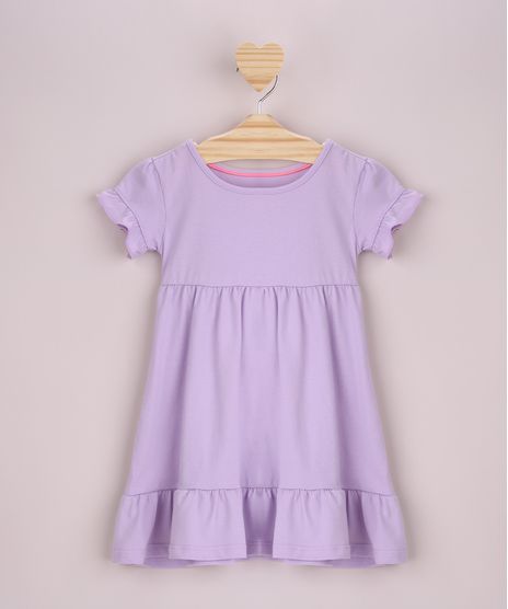 Vestido-Infantil-com-Babado-Manga-Curta-Lilas-9958893-Lilas_1