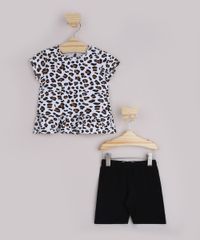 Conjunto-Infantil-Blusa-Off-White-Estampada-de-Animal-Print-Oncinha---Bermuda-Ciclista-Preta-9961323-Preto_1