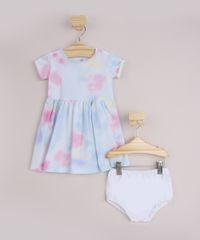 Vestido-Infantil-Estampado-Tie-Dye-Manga-Curta---Calcinha-Multicor-9961325-Multicor_1