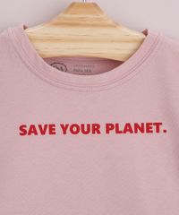 Blusa-Infantil-Cropped---Save-Your-Planet--Manga-Curta-Rose-9961492-Rose_3