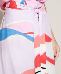 Calca-Feminina-Pantacourt-Cintura-Super-Alta-Transpassada-Estampada-Abstrata-com-Amarracao-Lilas-9961894-Lilas_4