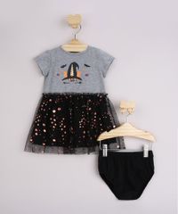 Vestido-Infantil-Halloween-com-Tule-Manga-Curta---Calcinha-Cinza-Mescla-9963367-Cinza_Mescla_1