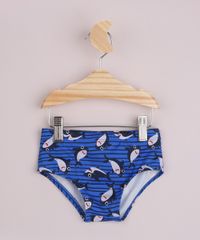 Sunga-Infantil-Slip-Estampada-de-Tubaroes-Azul-9964844-Azul_1