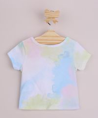 Blusa-Infantil-Estampada-Tie-Dye-com-No-Manga-Curta-Multicor-9966107-Multicor_2