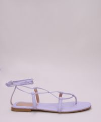 Rasteirinha-Feminina-Oneself-com-Tiras-para-Amarrar-Lilas-9966130-Lilas_2