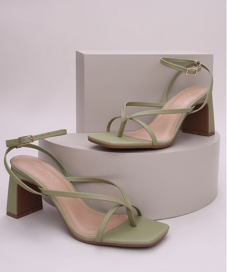 Sandalia-Feminina-Oneself-Salto-Medio-Grosso-Tiras-Finas-Verde-9970094-Verde_1