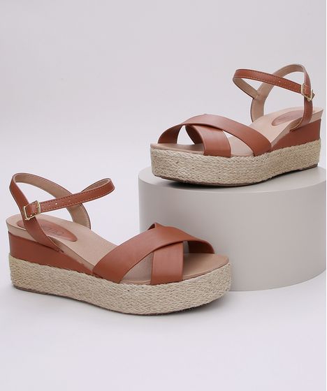 anabela tiras cruzadas