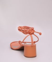 Sandalia-Feminina-Salto-Medio-Grosso-Tiras-Finas-para-Amarrar-Laranja-9965703-Laranja_4