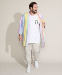 Calca-de-Sarja-Masculina-Plus-Size-Jogger-Skinny-Bege-Claro-9962493-Bege_Claro_3