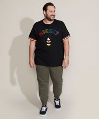 Camiseta-Masculina-Plus-Size-Pride-Mickey-Mouse-Arco-Iris-Manga-Curta-Gola-Careca-Preta-9964943-Preto_3