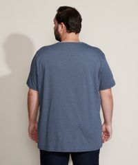 Camiseta-Masculina-Plus-Size--Good-Summer-Days--Manga-Curta-Gola-Careca-Azul-9969051-Azul_2