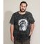 Camiseta-Masculina-Plus-Size-Marmorizada-Leao-com-Cocar-Manga-Curta-Gola-Careca-Preta-9960551-Preto_1