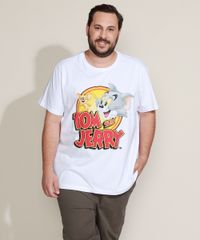 Camiseta-Masculina-Plus-Size-Tom-e-Jerry-Manga-Curta-Gola-Careca-Branca-9968115-Branco_5