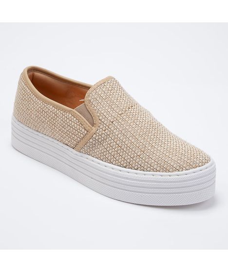 slip on plataforma feminino