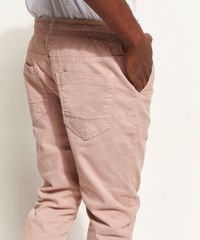 Calca-de-Sarja-Masculina-Jogger-Skinny-com-Cordao-Rose-9301992-Rose_2