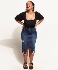 Blusa-Feminina-Cropped-Texturizada-Lastex-Manga-Bufante-Decote-Reto-Preta-9967219-Preto_3