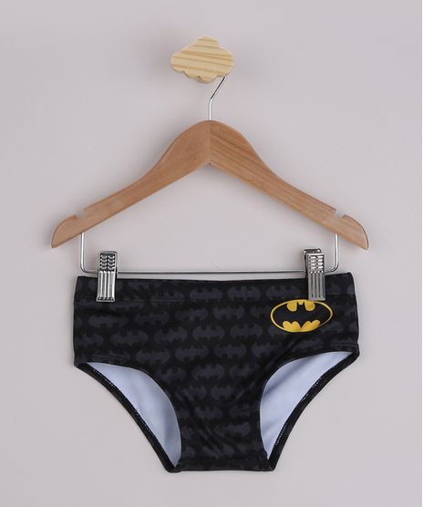 Sunga-Infantil-Slip-Batman-Estampada-com-Protecao-UV50--Preta-9959496-Preto_1