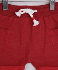 Conjunto-Infantil-Mickey-Camiseta-Raglan-Manga-Curta-Off-White---Short-com-Bolsos-Vermelho---Babador-Estampado-Off-White-9956274-Off_White_3