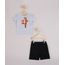 Conjunto-Infantil-Camiseta-Tigrao-Manga-Curta-Cinza-Mescla-Claro---Bermuda-Preto-9958286-Preto_1
