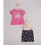 Conjunto-Infantil-de-Blusa-Dinos-com-Babado-Manga-Curta-Rosa---Bermuda-Ciclista-Estampada-Floral-Preto-9958888-Preto_1